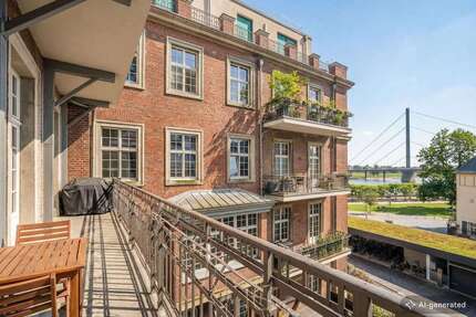 Wohnung Düsseldorf-Altstadt Altstadt - 5 Zimmer, 177 m&sup2;, 1.980.000&euro; | Angebot:26251833