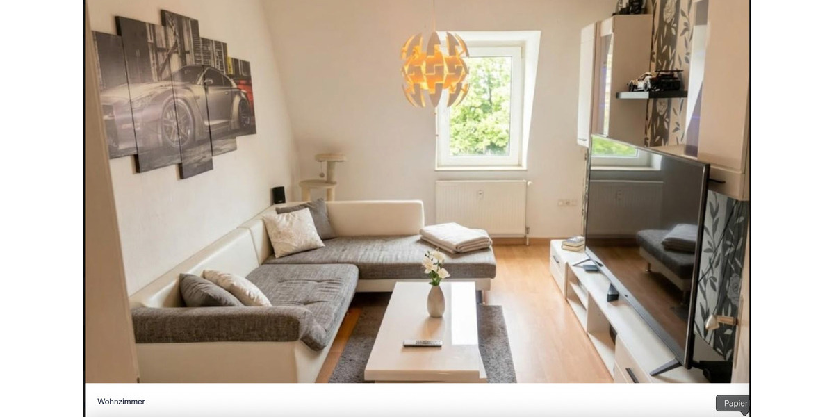 Dachgeschoßwohnung Wuppertal Gemarkung Langerfeld - 2 Zimmer, 49 m&sup2;, 400&euro; | Angebot:25613639
