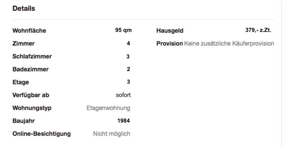 Terrassenwohnung Hückeswagen - 4 Zimmer, 95 m&sup2;, 249.000&euro; | Angebot:27162600