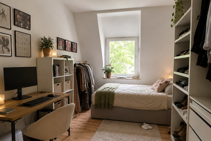 Wohnung Düsseldorf Oberbilk - 2 Zimmer, 33 m&sup2;, 109.000&euro; | Angebot:27016474