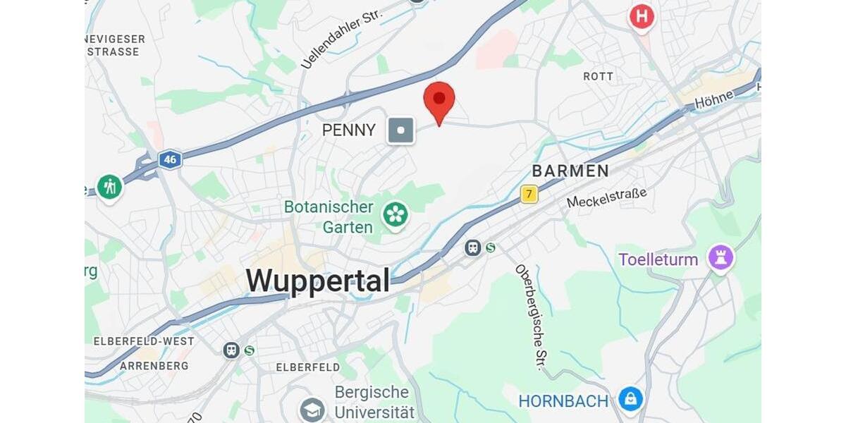 Etagenwohnung Wuppertal Unterbarmen - 1 Zimmer, 35 m&sup2;, 500&euro; | Angebot:26412873