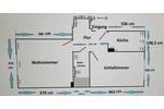 Etagenwohnung Solingen Central - 2 Zimmer, 54 m&sup2;, 550&euro; | Angebot:26393540