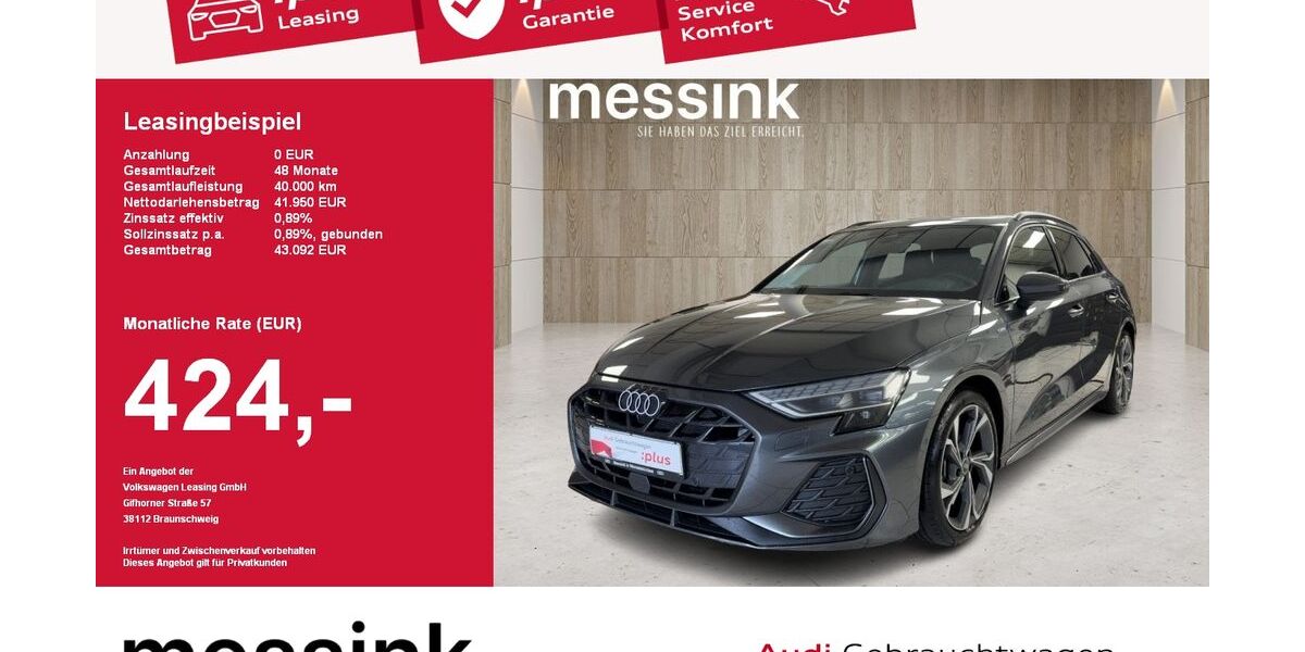 Audi A3 4.990 km 41.950 &euro; Wermelskirchen 42929