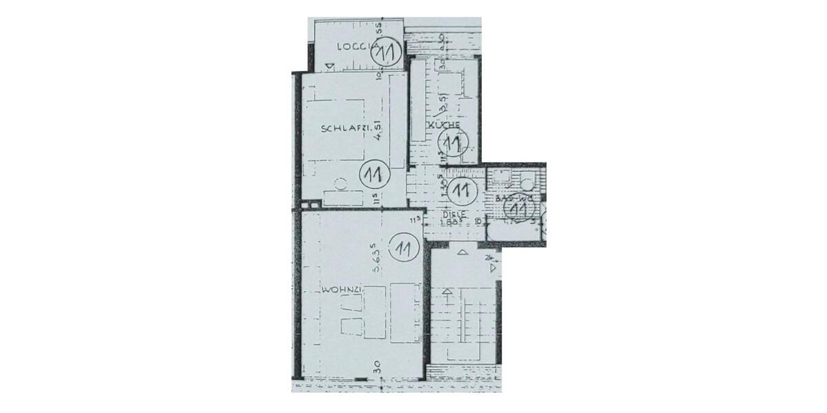 Dachgeschoßwohnung Remscheid Reinshagen - 2 Zimmer, 56 m&sup2;, 86.000&euro; | Angebot:27450774