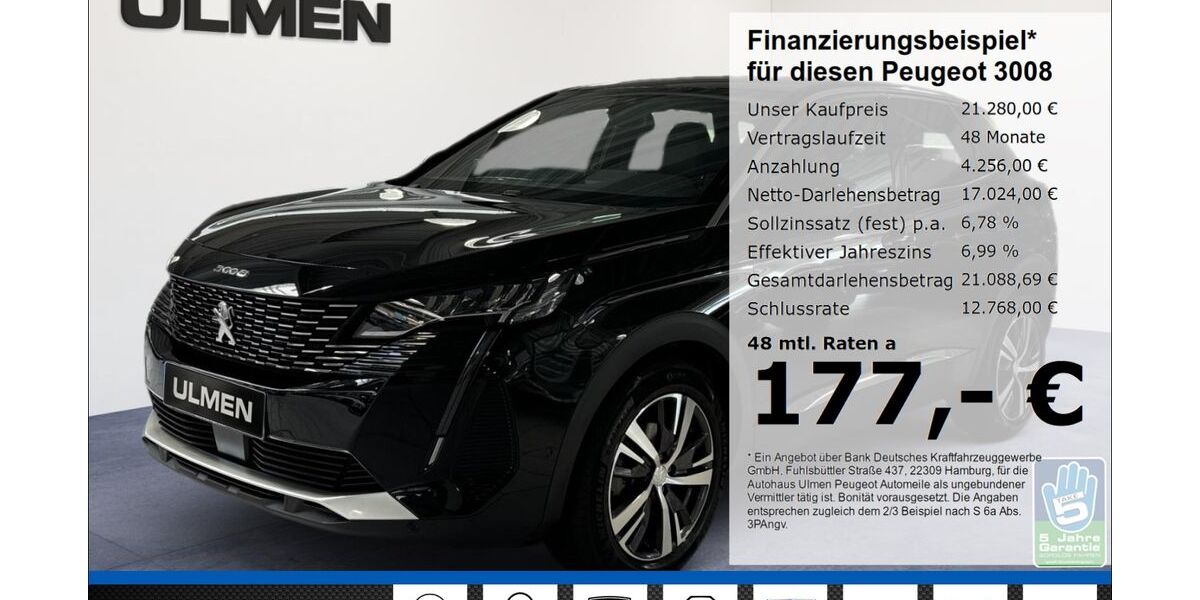 Peugeot 3008 18.747 km 19.950 &euro; Düsseldorf 40233