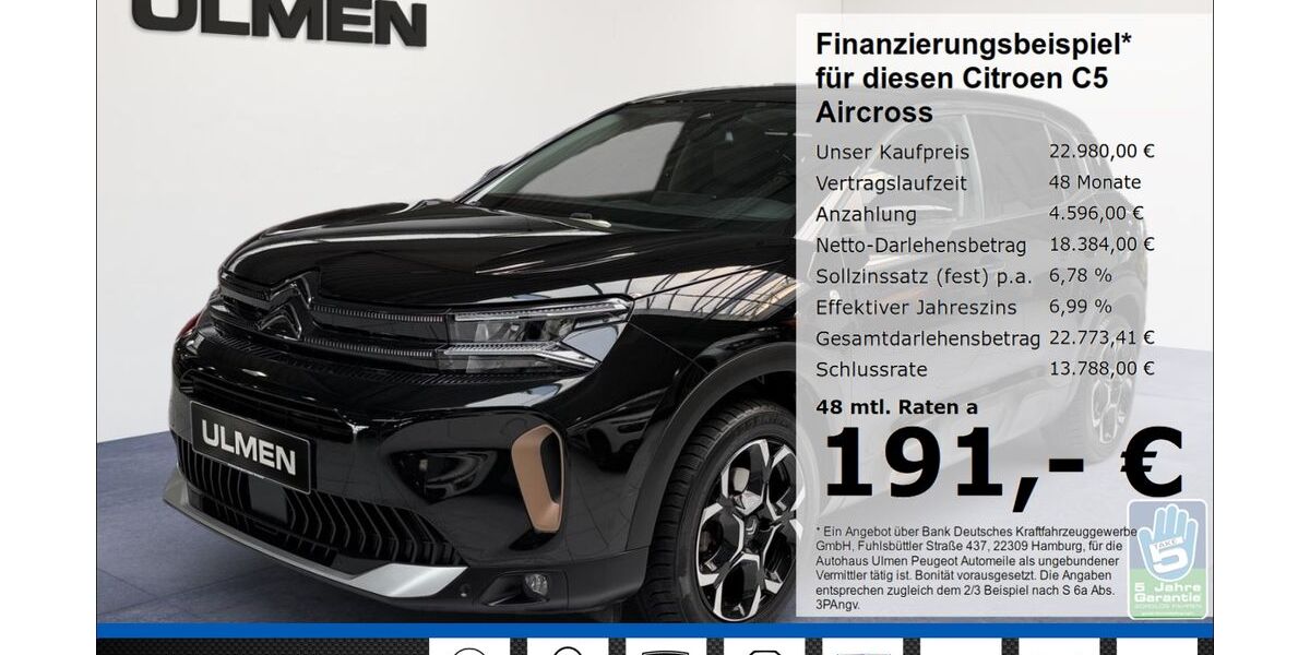 Citroen C5 Aircross 29.248 km 22.980 &euro; Düsseldorf 40233