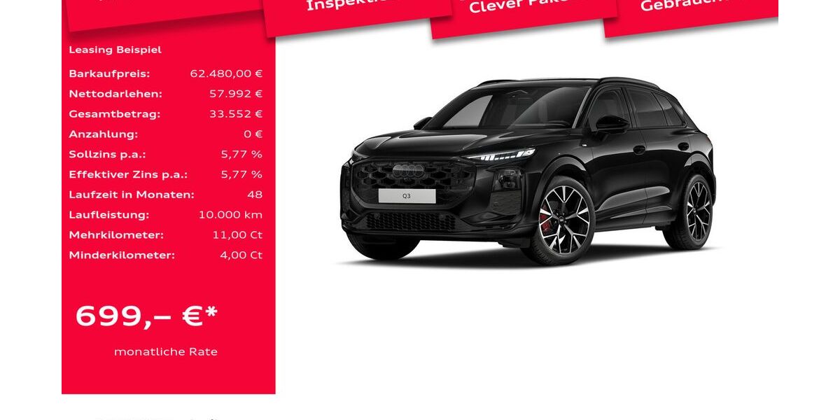 Audi Q3 1.009 km 59.480 &euro; Leverkusen 51373