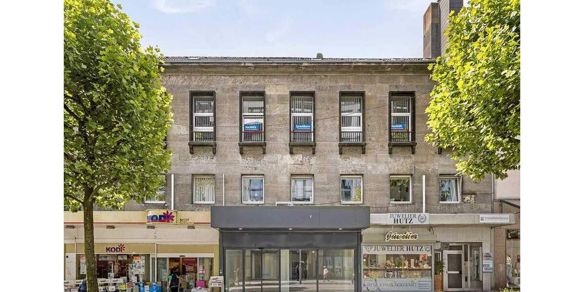 Remscheid - Geschäftshaus in 1A-City-Lage 1 zimmer