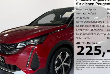 Peugeot 3008 21.870 km 26.888 &euro; Düsseldorf 40233