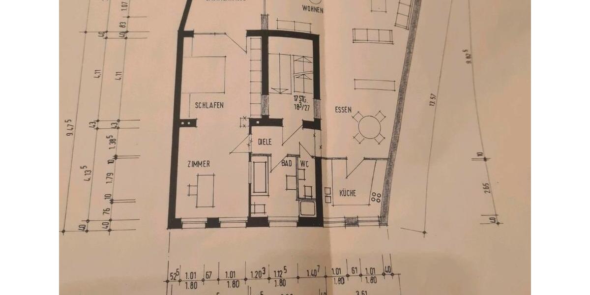 Helle Wohnung mit Terrasse in ruhiger Lage in Dellbrück 3 zimmer