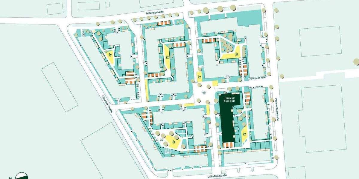 Etagenwohnung Düsseldorf Benrath - 3 Zimmer, 77 m&sup2;, 489.900&euro; | Angebot:25957405