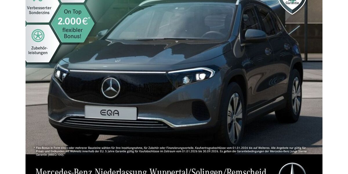 Mercedes-Benz EQA 5.950 km 39.890 &euro; Wuppertal 42115