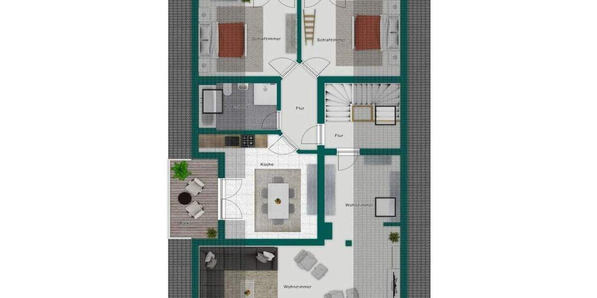 Einfamilienhaus Leverkusen Quettingen - 8 Zimmer, 285 m&sup2;, 989.000&euro; | Angebot:25649677