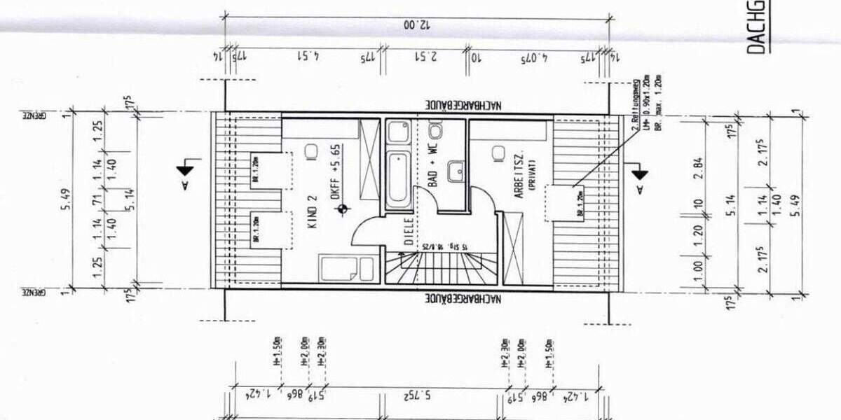 Reihenmittelhaus Leverkusen Lützenkirchen - 6 Zimmer, 174 m&sup2;, 555.000&euro; | Angebot:25798466