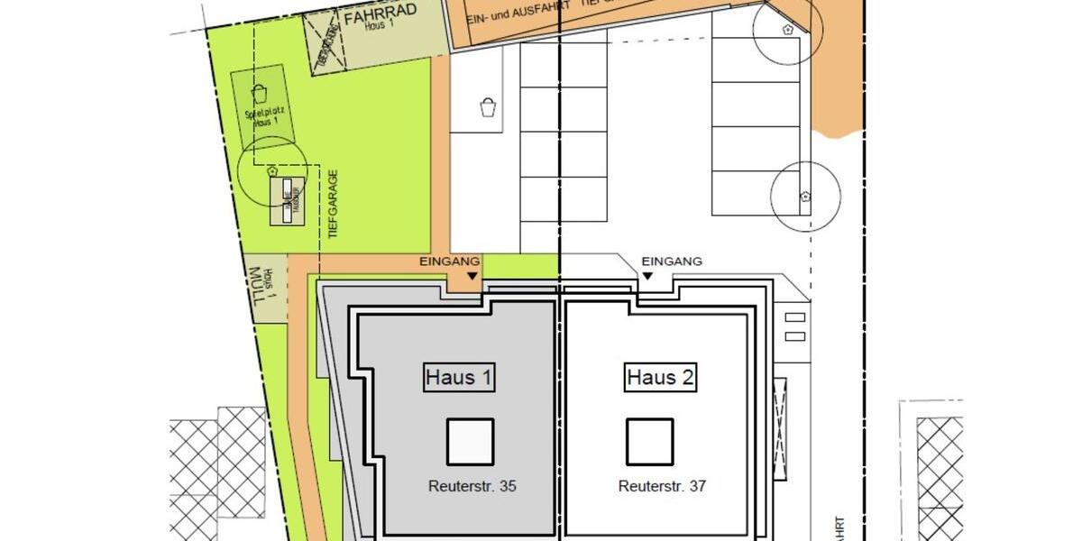 Erdgeschoßwohnung Leverkusen Schlebusch - 2 Zimmer, 68 m&sup2;, 1.249&euro; | Angebot:24623291