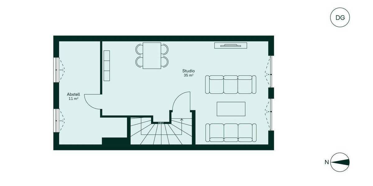 Reihenmittelhaus Heiligenhaus Mitte - 4 Zimmer, 142 m&sup2;, 589.900&euro; | Angebot:25796230