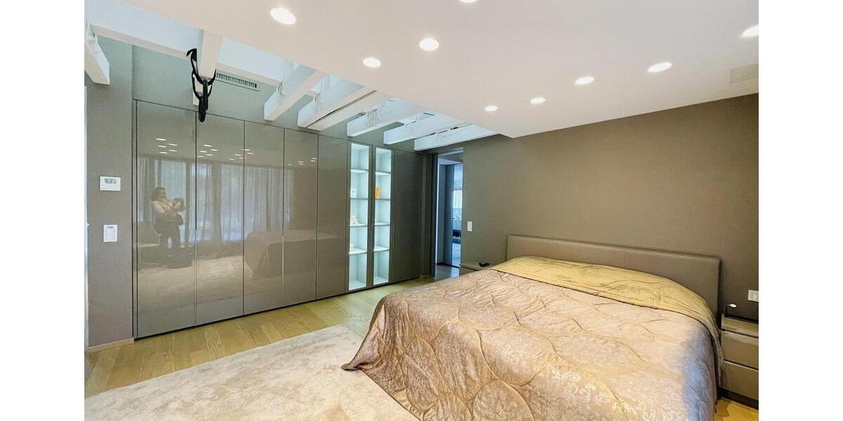 Designer Maisonette-Wohnung nähe Zoopark mit Blick ins Grüne, Fussbodenheizung, Kamin, Terrasse 5 zimmer