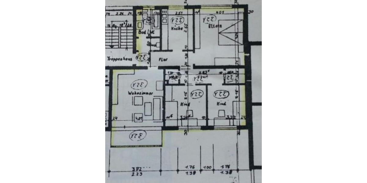 4-Zi.-Eigentumswohnung (79 qm) 2.OG, mit Garage + Balkon 4 zimmer