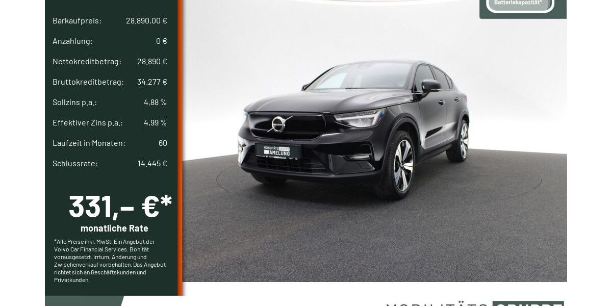 Volvo C40 59.038 km 27.890 &euro; Engelskirchen 51766