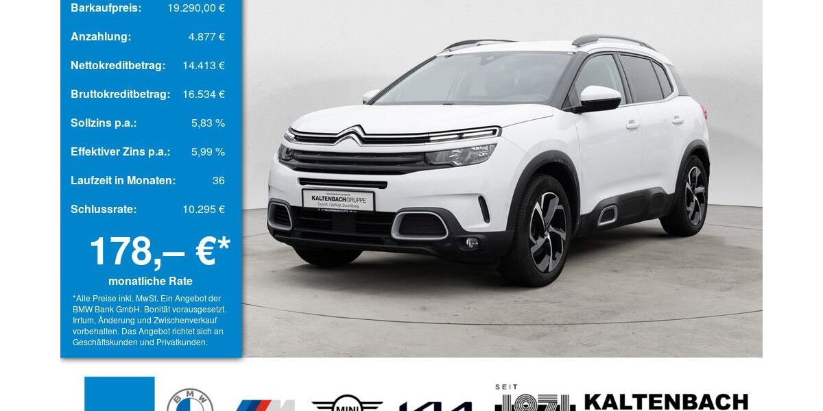 Citroen C5 Aircross 61.723 km 17.890 &euro; Overath-Vilkerath 51491