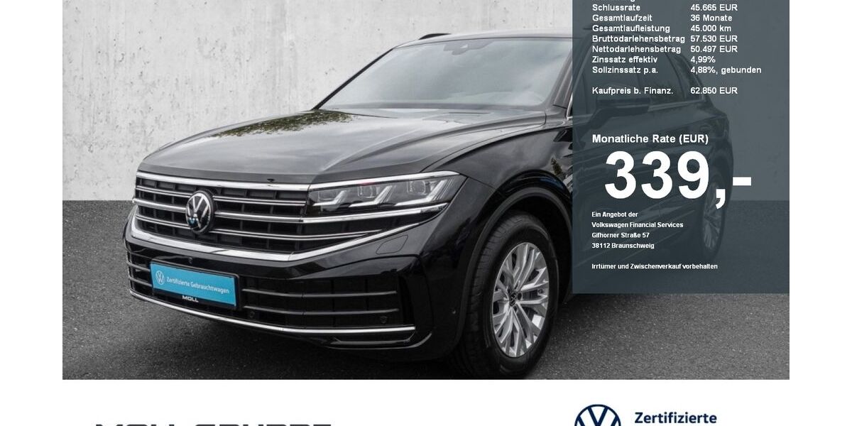 VW Touareg 20.000 km 62.830 &euro; Düsseldorf 40474