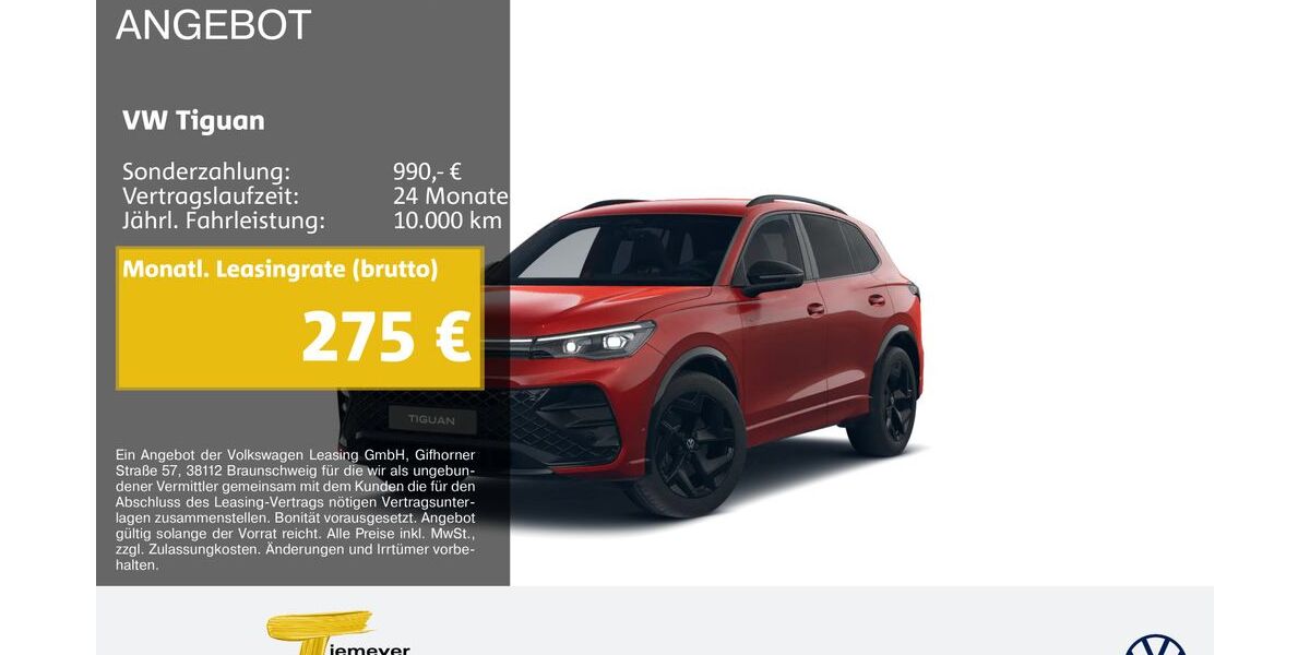 VW Tiguan 1.635 km 41.810 &euro; Remscheid 42897