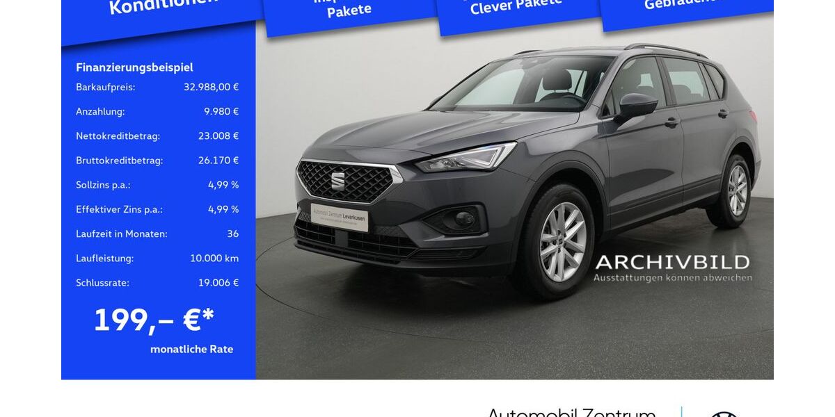 Seat Tarraco 32.663 km 30.380 &euro; Leverkusen 51379
