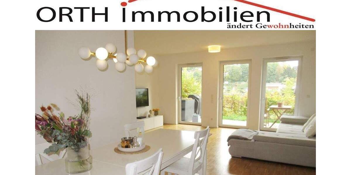 2 Zimmer Wohnung mit Gartenterrasse, EBK, Fußbodenhzg. und großem Duschbad - barrierefrei 2 zimmer