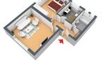 Erdgeschoßwohnung Hagen Hagen-Nord - 2 Zimmer, 52 m&sup2;, 389&euro; | Angebot:26356312