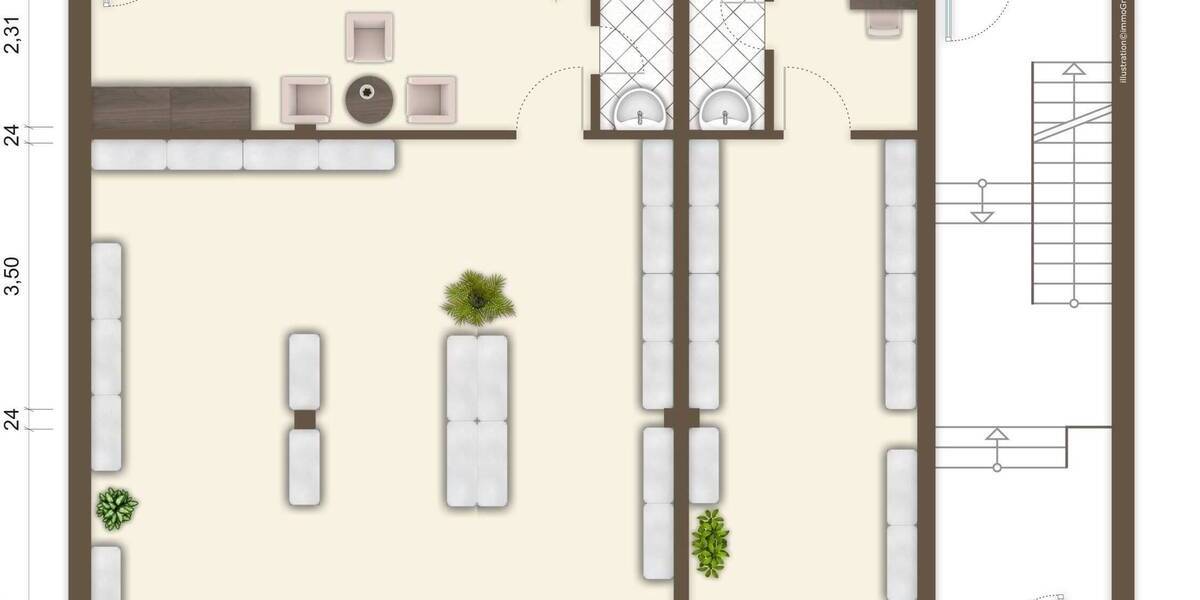 Gepflegtes Wohn-Geschäftshaus in Wuppertal-Barmen mit Potential zimmer