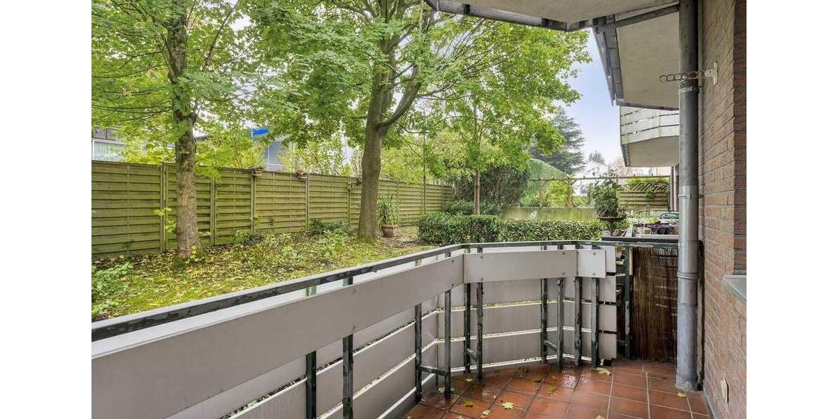 Attraktive 2-Zimmer-Stadtwohnung mit zwei Balkonen und Garage in Ratingen-Mitte 2 zimmer