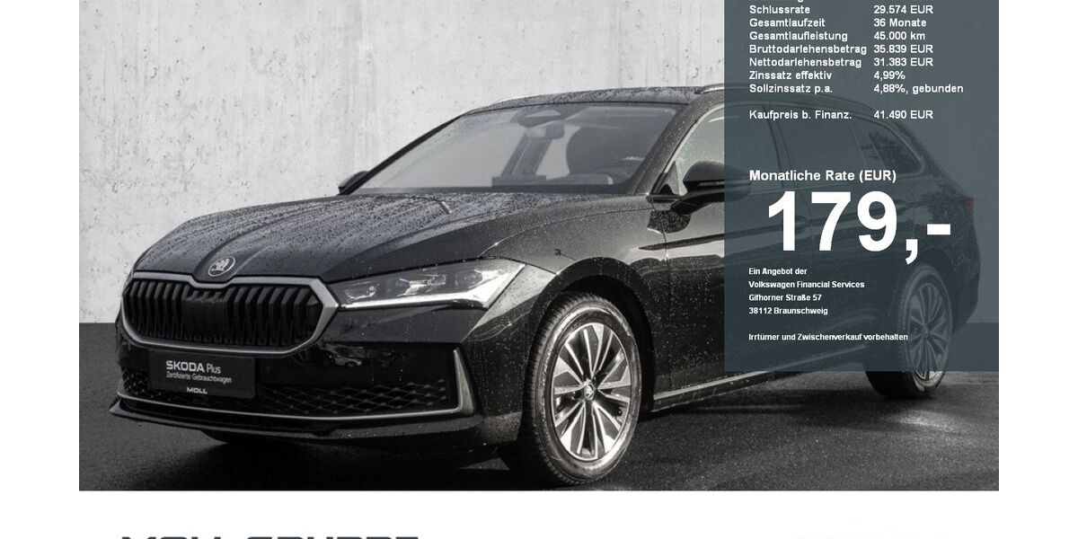 Skoda Superb 18.702 km 41.380 &euro; Düsseldorf 40474