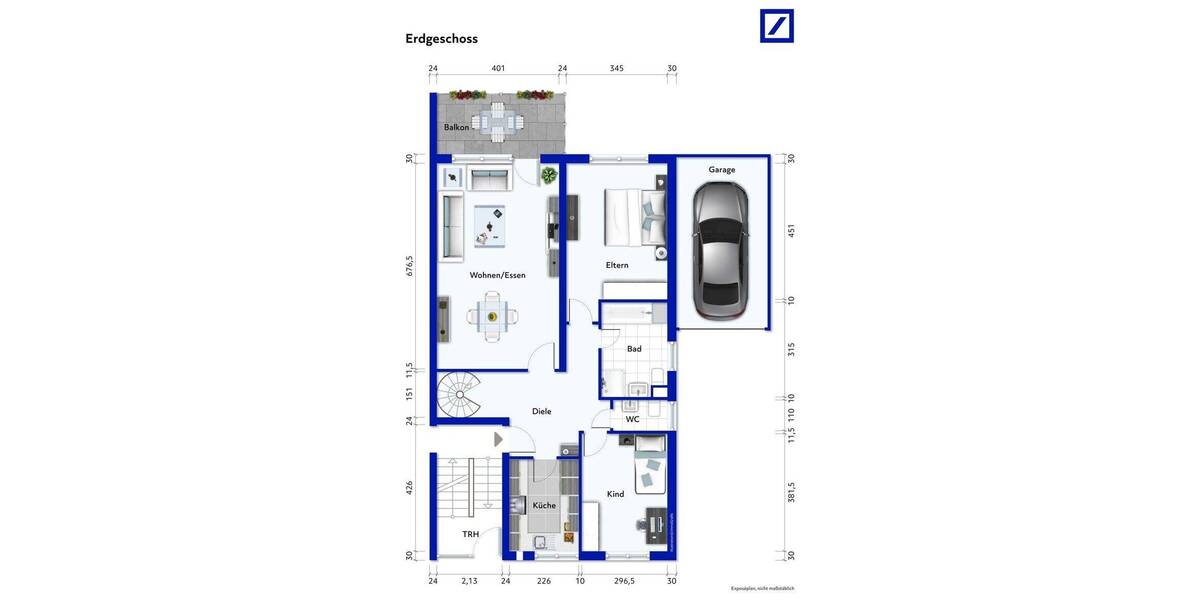 Etagenwohnung Hagen Hochschulviertel - 4 Zimmer, 119 m&sup2;, 192.000&euro; | Angebot:26887644