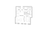 Etagenwohnung Düsseldorf Altstadt - 2 Zimmer, 55 m&sup2;, 1.450&euro; | Angebot:26826256