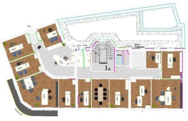 Gewerbeobjekt Düsseldorf Stadtmitte - 1 Zimmer, 230 m&sup2;, 4.140&euro; | Angebot:25683498