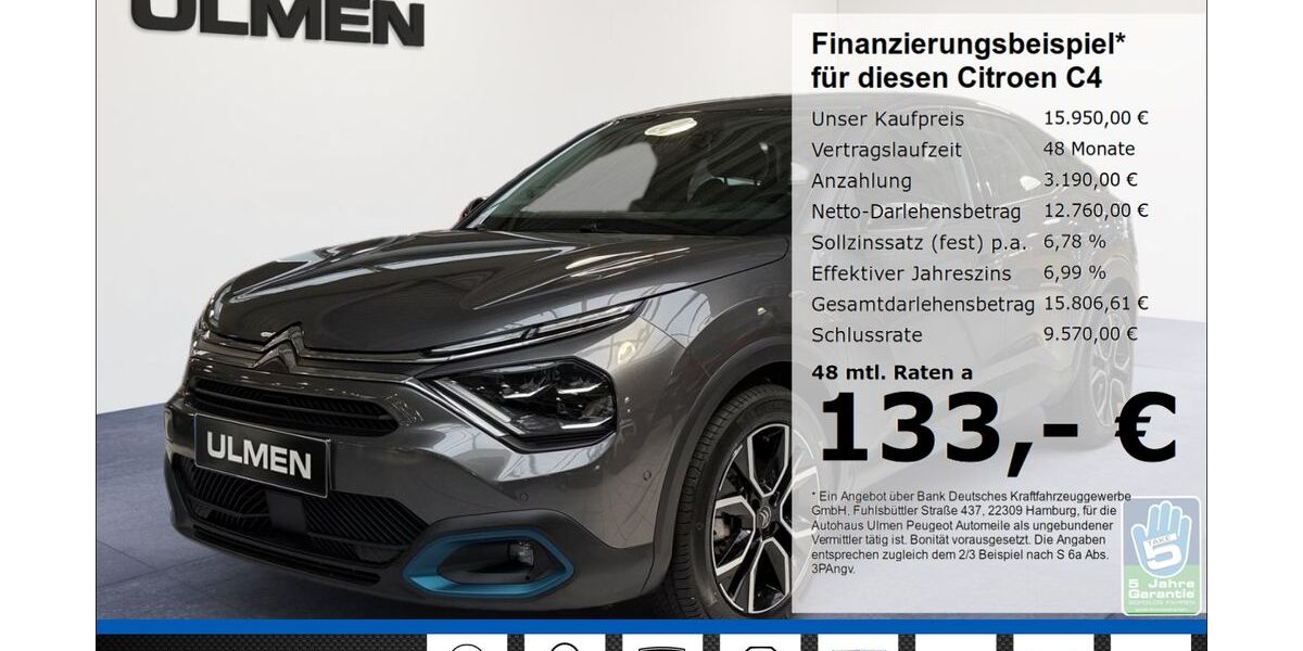 Citroen C4 58.668 km 15.950 &euro; Düsseldorf 40233