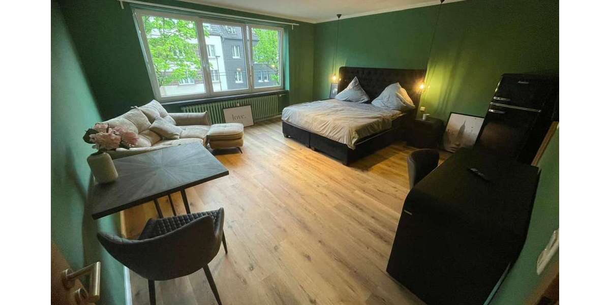 Top saniertes und möbliertes 1-Zimmer-Apartment in Wersten 1 zimmer