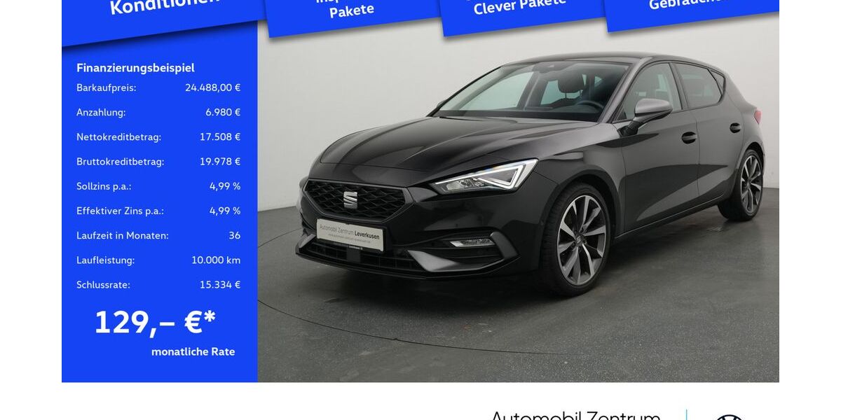 Seat Leon 38.606 km 24.488 &euro; Leverkusen 51379