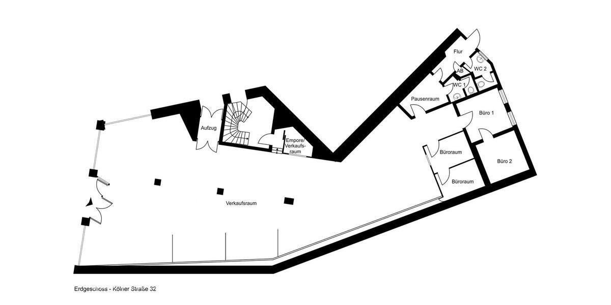 Mitten in der Lenneper Altstadt – Ihre ideale Fläche für Handel, Dienstleistung und starke Konzepte zimmer