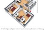 Erdgeschoßwohnung Wuppertal Gemarkung Langerfeld - 3 Zimmer, 62 m&sup2;, 589&euro; | Angebot:26264815