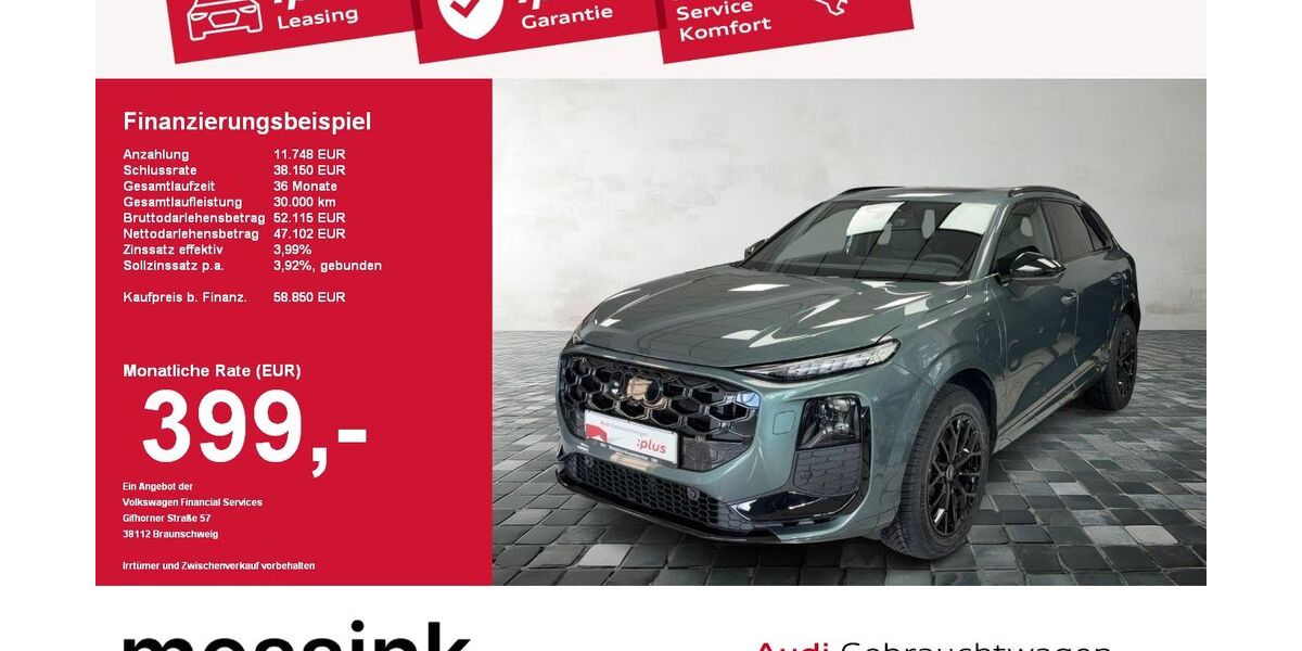 Audi Q3 6.000 km 58.850 &euro; Wermelskirchen 42929