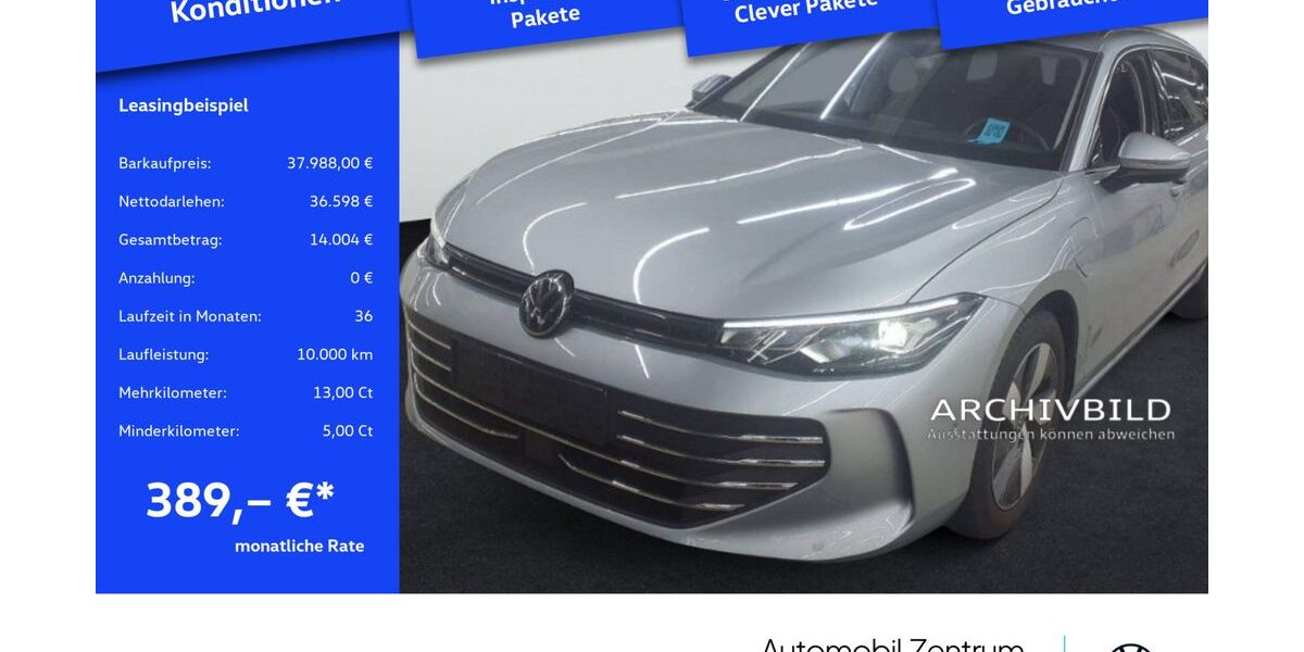 VW Passat 25.560 km 37.988 € Leverkusen 51379