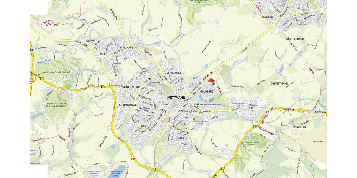 Helle 2-Zimmerwohnung am Goldberg 2 zimmer