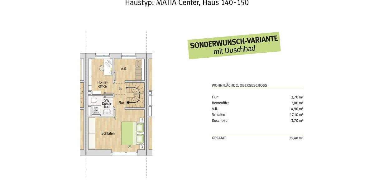Reihenmittelhaus Leverkusen Steinbüchel - 5 Zimmer, 115 m&sup2;, 547.500&euro; | Angebot:25290685