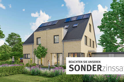 Attraktive Doppelhaushälfte mit Seiteneingang (Neubau) in schöner Wohnlage in Leverkusen-Steinbüchel 5 zimmer