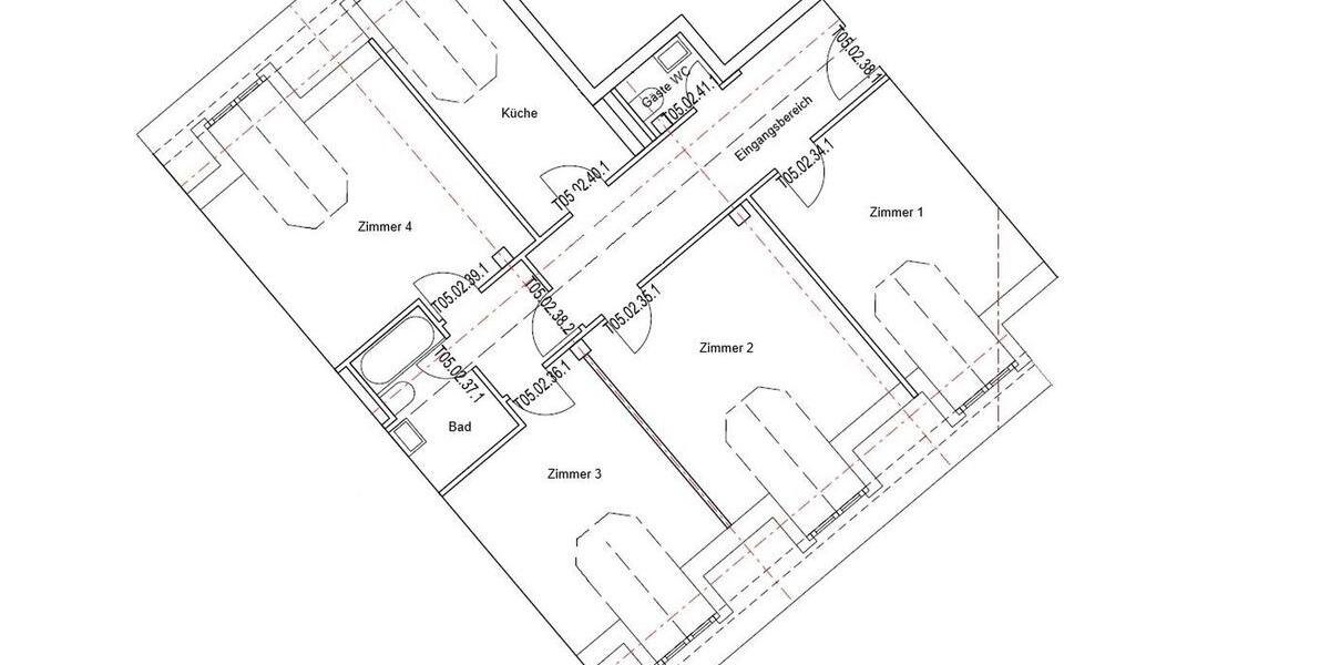 Etagenwohnung Ratingen - 4 Zimmer, 116 m&sup2;, 1.540&euro; | Angebot:26262465