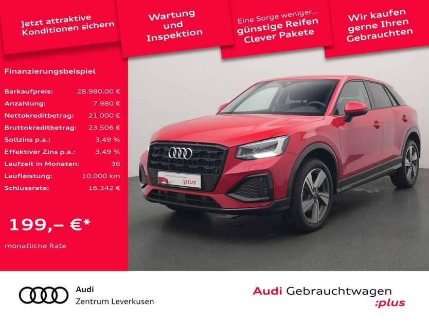Audi Q2 9.979 km 28.980 € Leverkusen 51373