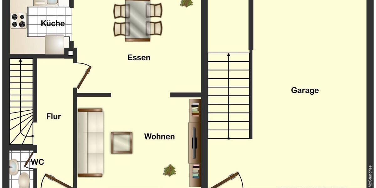 Kleines Siedlungshaus in ruhiger Grünlage von Velbert 3 zimmer