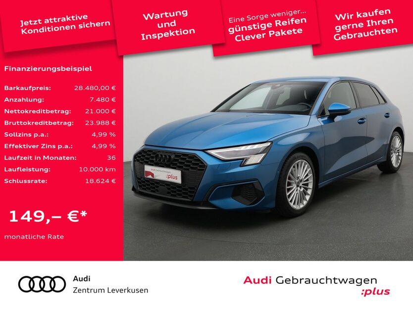 Audi A3 113.300 km 27.480 € Leverkusen 51373