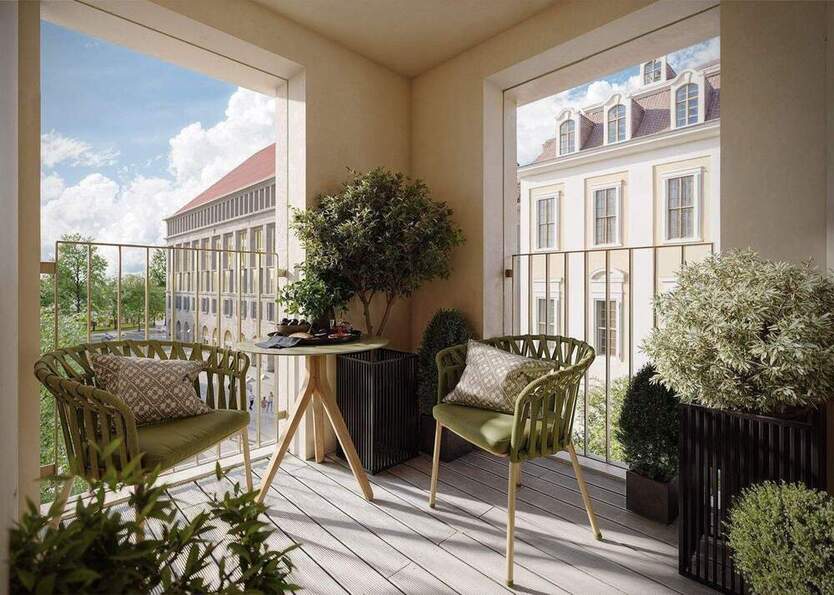 4.1.1 Traumhafte 4-Zimmer-NeubauWohnung mit Loggia im pulsierenden Herzen Dresdens!